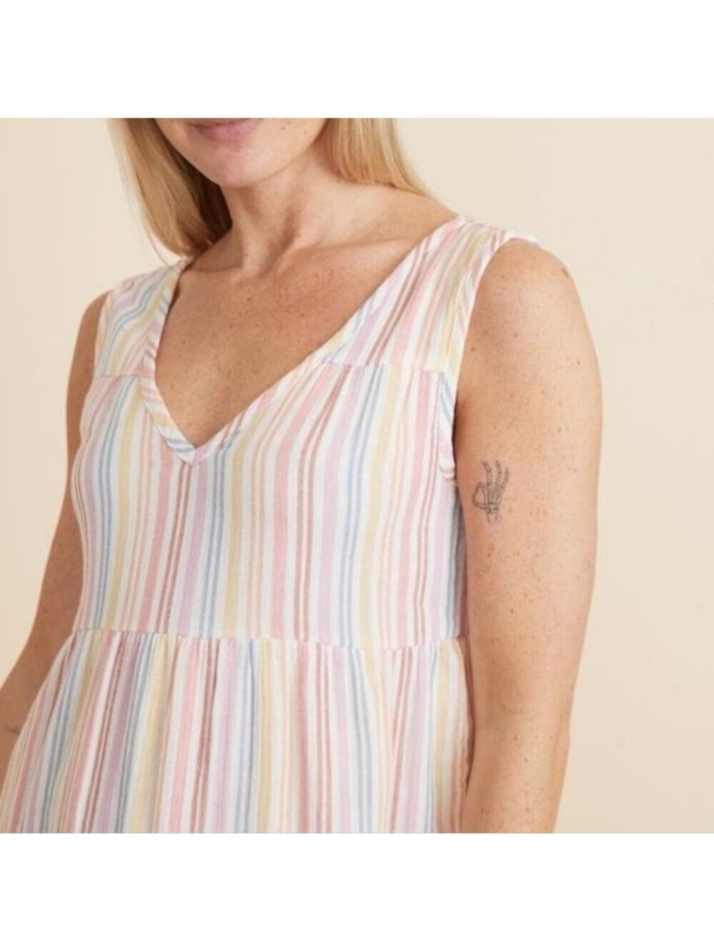MARINE layer Corinne Maxi Dress - Picture 3 of 7